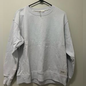 blue crewneck - fleece inside